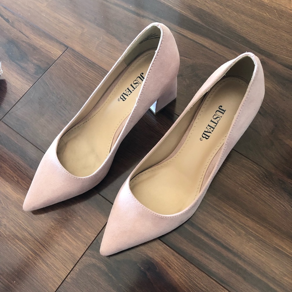 Block heel pump